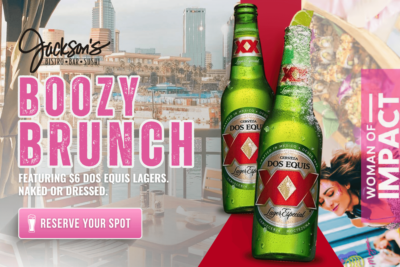 Dos Equis, Boozy Brunch at Jacksons, Event 1 - Tampa Bay