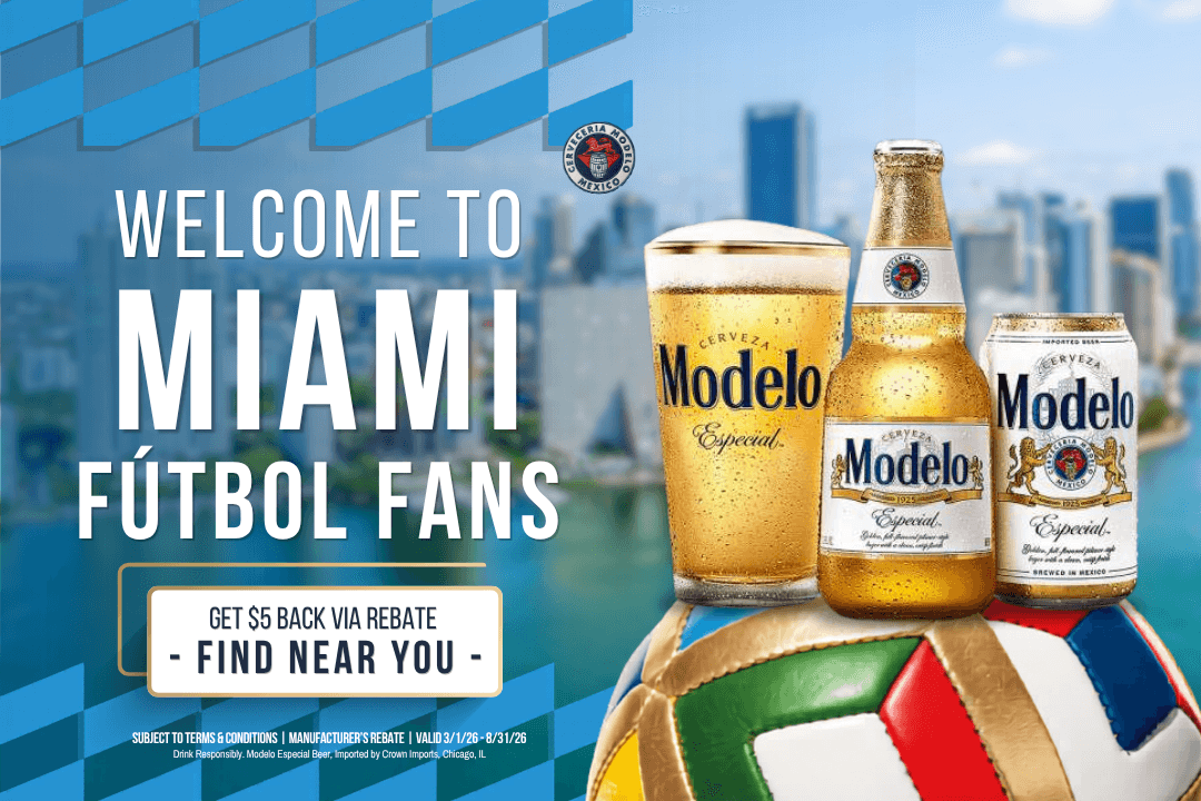 Modelo, UMiami On-Premise Rebate March 16-Aug 31 - Miami